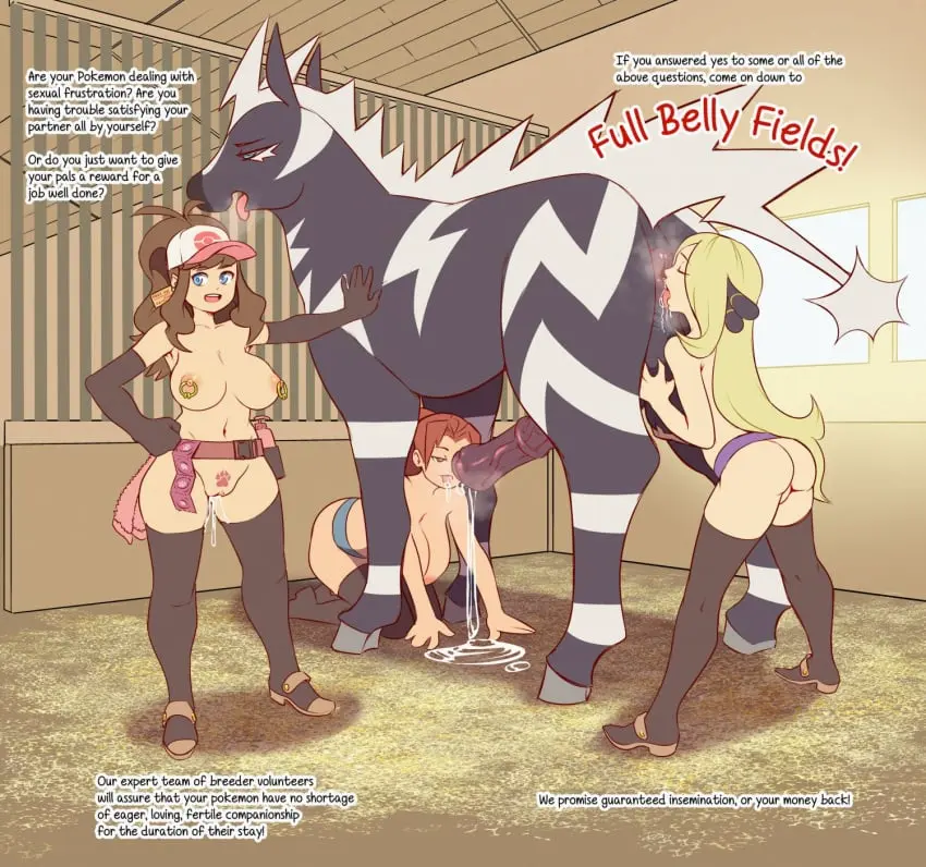 Image big_breasts,blush,breasts,clothing,female,long_hair,open_mouth,smile,1boy,black_legwear,elbow_gloves,gloves,male,penis,pokemon,pussy,tongue_out,tongue,ass,colored,hat,erection,headwear,wide_hips,huge_cock,size_difference,text,blonde_hair,spread_legs,brown_hair,saliva,nintendo,precum,looking_at_penis,shorts,interspecies,3girls,cynthia_(pokemon),saliva_trail,animal_penis,feral,hilda_(pokemon),horsecock,rimming,horse,penis_awe,human_on_feral,zoophilia,imminent_sex,black_thighhighs,zebra,horse_penis,bestiality,presenting_ass,female_on_feral,stable,pokephilia,pokemon_bw,zebstrika,pokemon_dppt,invitation,beast_rimming,imminent_bestiality,morpskorp,mother_(pokemon_bw)