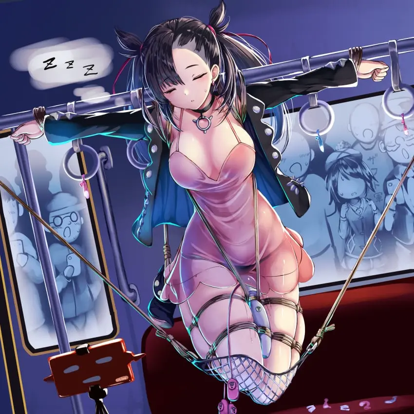 Image blush,breasts,female,highres,large_breasts,smile,2girls,black_hair,male,multiple_girls,pokemon,pussy,choker,earrings,hat,grin,jewelry,outstretched_arms,parted_lips,dress,pussy_juice,closed_eyes,medium_hair,condom,twintails,multiple_boys,restrained,public,sex_toy,alternate_breast_size,see-through,black_choker,commentary_request,jacket,bondage,phone,sleeping,beret,6+boys,cellphone,smartphone,bound,facial_hair,vibrator,moustache,rope,asymmetrical_bangs,black_jacket,gloria_(pokemon),pokemon_ss,pink_dress,hitachi_magic_wand,egg_vibrator,used_condom,train_interior,rotom_phone,public_indecency,marnie_(pokemon),zzz,rotom,remote_control_vibrator,monikano,tripod,public_vibrator,spoken_zzz