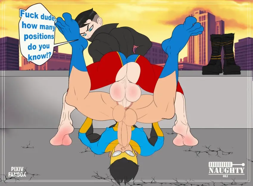 Image clothing,male,penis,ass,big_penis,sex,erection,muscular,muscular_male,anal,anal_sex,male/male,male_only,balls,huge_cock,2d,gay,gay_sex,penetration,big_balls,animated,tight_clothing,dominant,dominant_male,domination,gay_domination,dc,dc_comics,huge_balls,invincible,invincible_(tv_series),male_penetrated,male_penetrating_male,gay_anal,2d_animation,autofellatio,invincible_(comics),invincible_(superhero),mark_grayson,superman_(series),superboy,conner_kent,kon-el,superboy_(conner_kent),naughty_oli