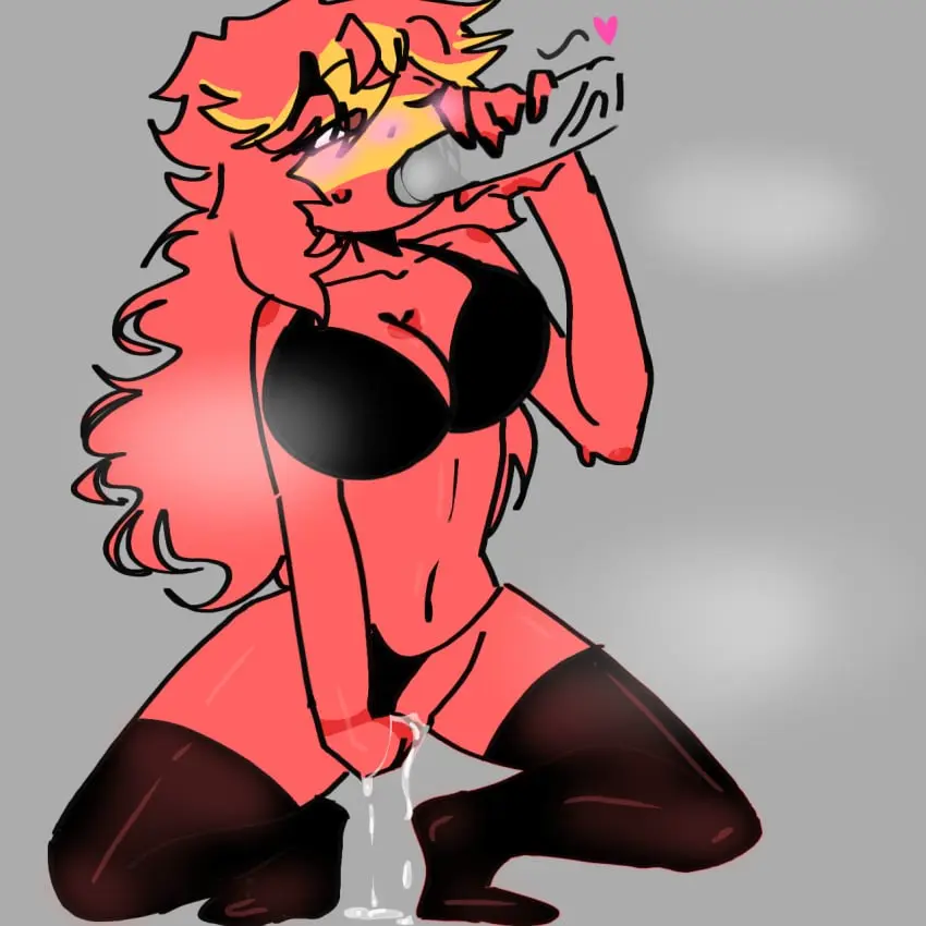 Image 1girls,female,1boy,male,penis,pussy,straight,thighhighs,red_hair,panties,panties_aside,masturbation,red_body,straight_sex,vaginal_fluids,sucking_penis,vaginal_masturbation,anon,countryhumans,countryhumans_girl,fabinski,spain_(countryhumans)