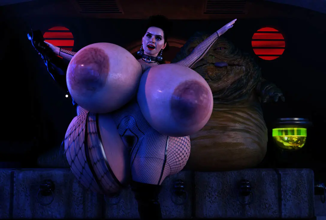 Image 1girls,big_breasts,breasts,exposed_breasts,female,large_breasts,thick_thighs,thighs,huge_breasts,breasts_bigger_than_head,breasts_bigger_than_torso,enormous_breasts,gigantic_breasts,hyper_breasts,massive_breasts,3d,giant_breasts,jabba's_palace,star_wars,bare_breasts,hutt,jabba_the_hutt,rey,jackd22,hyper_bimbo