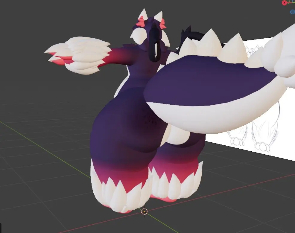 Image furry,big_ass,bubble_butt,huge_ass,thick_thighs,wide_hips,tagme,ayax_(ayaxstudio),ayaxstudio