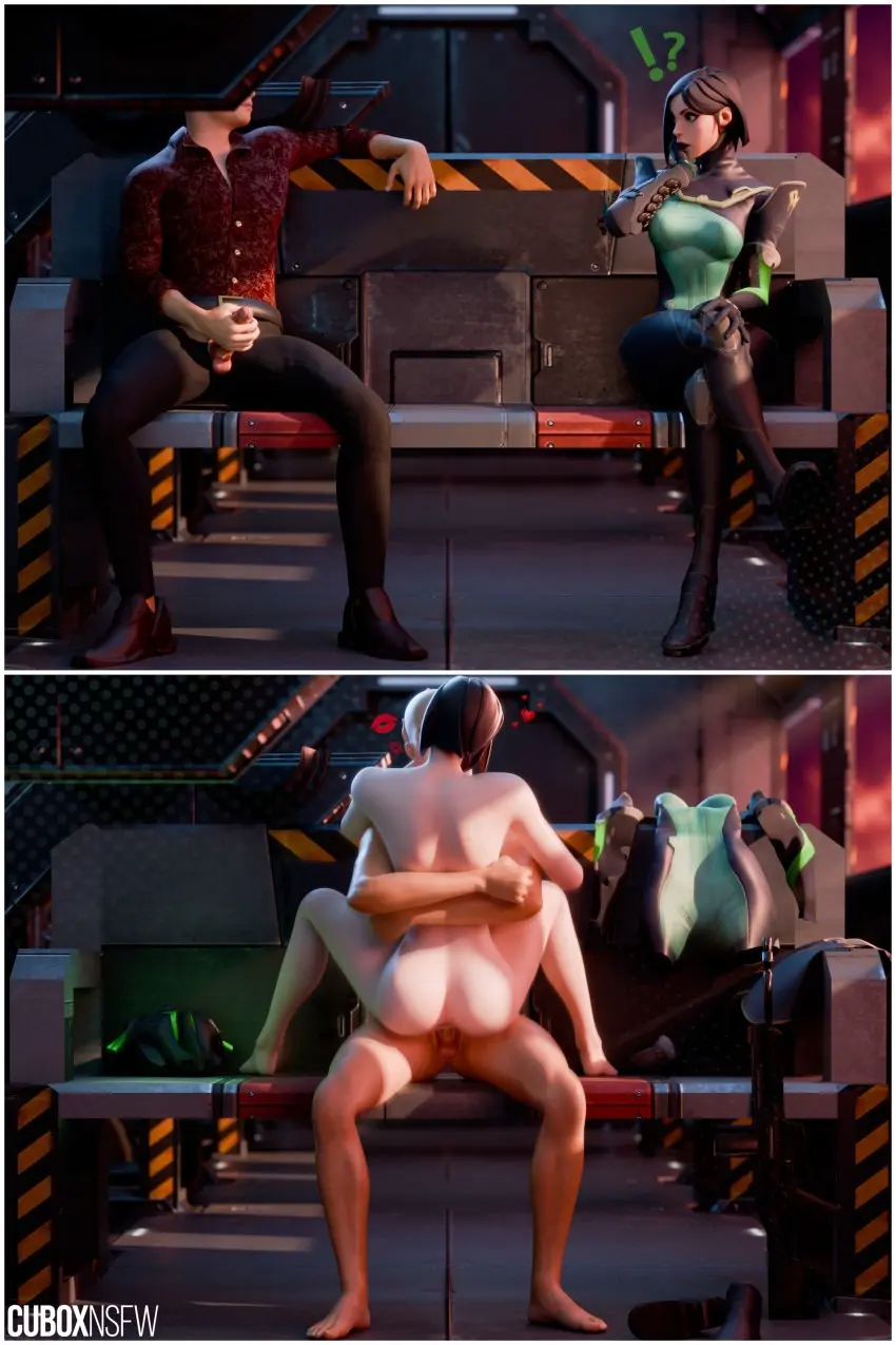 Image highres,3d,comic,riot_games,valorant,viper_(valorant),cuboxbase