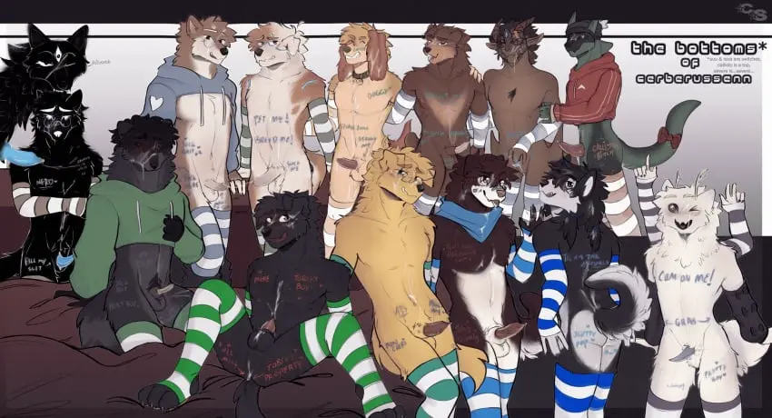 Image blush,brown_eyes,clothing,hi_res,looking_at_viewer,nipples,smile,white_hair,black_hair,blue_eyes,cum,cum_drip,cum_in_mouth,cum_on_face,male,penis,sweat,tail,red_hair,ass,hat,erection,humanoid_penis,orange_eyes,freckles,headwear,striped_clothing,shy,femboy,male/male,accessory,gem,headgear,balls,eyewear,glasses,hair,anthro,cum_inside,piercing,text,anus,blonde_hair,green_eyes,pink_eyes,mythology,one_eye_closed,wink,winking_at_viewer,demon,red_penis,purple_eyes,closed_eyes,penis_size_difference,small_penis,sweatdrop,ambiguous_gender,bed,hand_on_shoulder,twintails,presenting,glowing_eyes,genital_fluids,collar,bird_dog,bodily_fluids,canid,canine,canis,domestic_dog,fur,genitals,grey_body,grey_fur,hunting_dog,labrador,mammal,precum,retriever,yellow_body,yellow_fur,arthropod,black_body,black_eyes,horn,insects,cum_on_body,ear_piercing,heterochromia,legwear,precum_string,white_body,green_body,green_scales,scales,scalie,raccoon,presenting_hindquarters,body_writing,hands_behind_back,bear,dripping,humanoid_genitalia,brown_fur,furniture,animal_genitalia,animal_penis,canine_genitalia,canine_penis,fluffy,knot,markings,sheath,tuft,mythological_canine,mythological_creature,bandage,canid_demon,hellhound,dragon,mythological_scalie,brown_body,white_fur,blue_penis,simple_eyes,armwear,group,beanie,pubes,nervous_smile,black_sclera,glowing,genital_slit,red_body,alien,perineum,presenting_anus,ribbons,armor,cum_everywhere,messy,black_fur,stripes,pink_nose,bandage_on_face,brown_skin,highlights_(coloring),pattern_clothing,procyonid,red_fur,facial_markings,head_markings,bow_ribbon,hair_over_eyes,holding_another,leaking_precum,presenting_penis,chest_tuft,countershading,striped_legwear,shiba_inu,spitz,neckerchief,cum_on_back,cum_on_chest,collar_tag,bedding,husky,nordic_sled_dog,cum_on_balls,curled_tail,arm_warmers,lepidopteran,moth,forehead_gem,glowing_markings,multi_eye,antennae_(anatomy),furgonomics,tail_accessory,reptile_penis,pattern_armwear,striped_armwear,broken_horn,tail_ribbon,purple_penis,cum_on_clothing,kerchief,silhouetted_body,cum_on_belly,holding_arm,unusual_anatomy,unusual_tail,pattern_legwear,spaniel,cocker_spaniel,golden_retriever,orange_highlights,^_^,cum_in_slit,cerberussenn,holland_mcintyre_(cerberussenn),raccoon_penis,tail_bow,cropped_hoodie,shadow_creature,shasta_chirmann_(cerberussenn),sakuya_nishimura_(cerberussenn),living_tail,terrier,knot_in_sheath,adolescent_drakon_(cerberussenn),buddy_rizal_(cerberussenn),callisto_orionus_(cerberussenn),chevron_(marking),cosmic_being,crawun_(cerberussenn),fox_chamalet_(cerberussenn),humphrey_o'senna_(cerberussenn),jack_russell_terrier,kirei_yuuma_(cerberussenn),ling_suren_(cerberussenn),miles_morte_(cerberussenn),neck_fin,red_husky,reza_leonhardt_(cerberussenn),ryan_de_la_cruz_(cerberussenn),severe_(cerberussenn),ursine_penis,venezuelan_poodle_moth,yun_akoda_(cerberussenn),balls_tuft