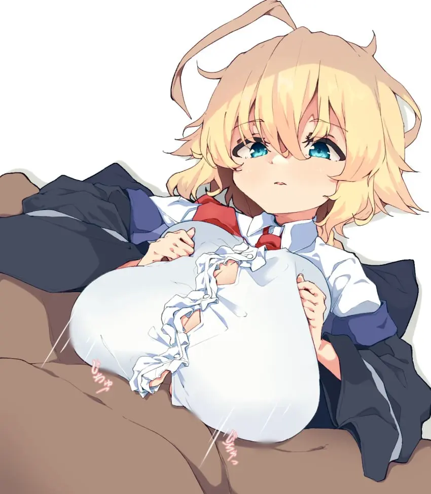 Image 1girls,breasts,female,highres,light-skinned_female,light_skin,long_sleeves,simple_background,white_background,1boy,blue_eyes,male,short_hair,straight,dark-skinned_male,dark_skin,solo_focus,huge_breasts,blonde_hair,paizuri,ahoge,hair_between_eyes,commentary_request,jacket,motion_lines,necktie,black_jacket,red_necktie,button_gap,blazblue,spy_artservice,es_(xblaze),xblaze,xblaze_code:_embryo