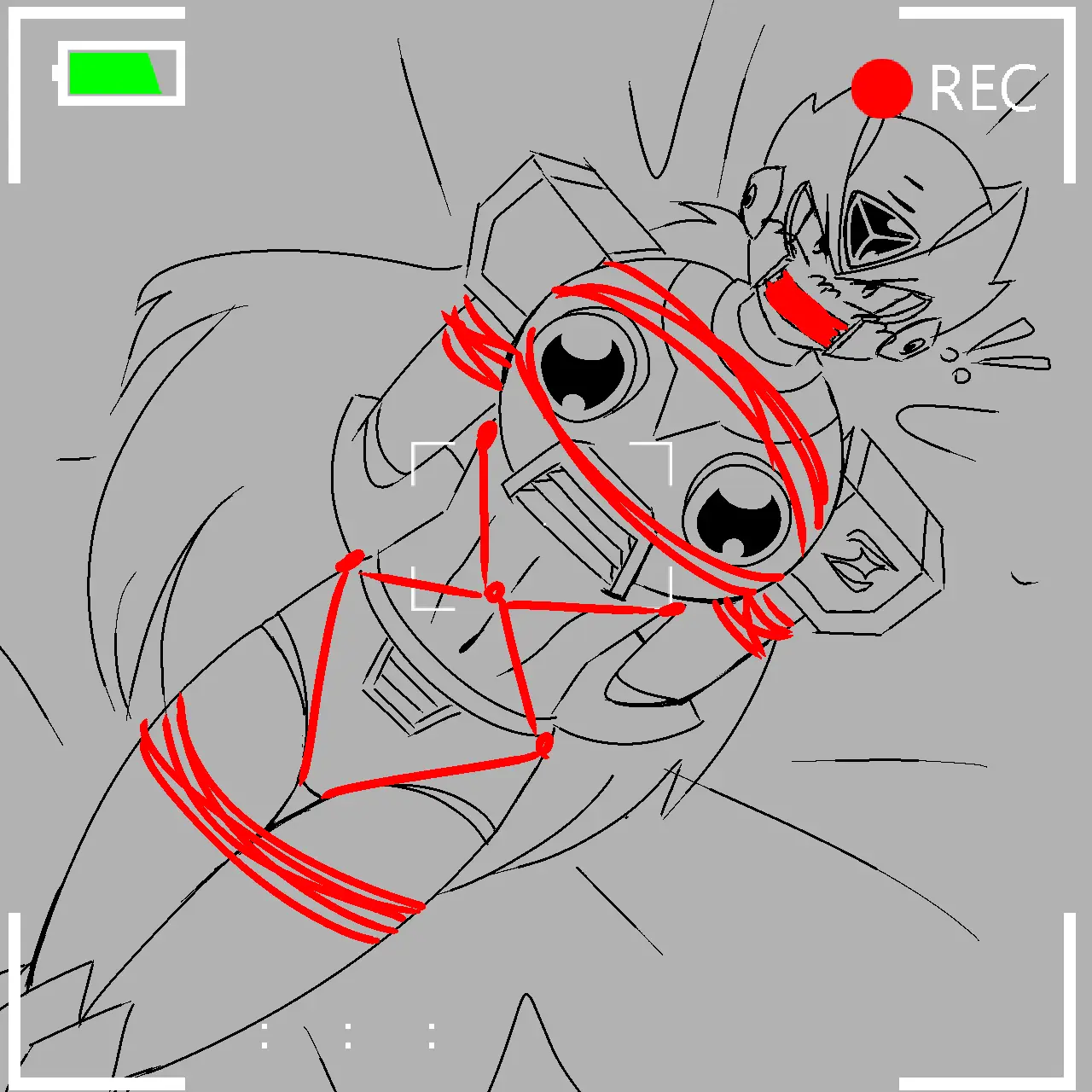 Image 1boy,male,male_only,yaoi,gay,bed,tied_up,2024,sketch,recording,capcom,no_color,forced_exposure,mega_man,mega_man_x,zero_(mega_man),antitelevisa2008