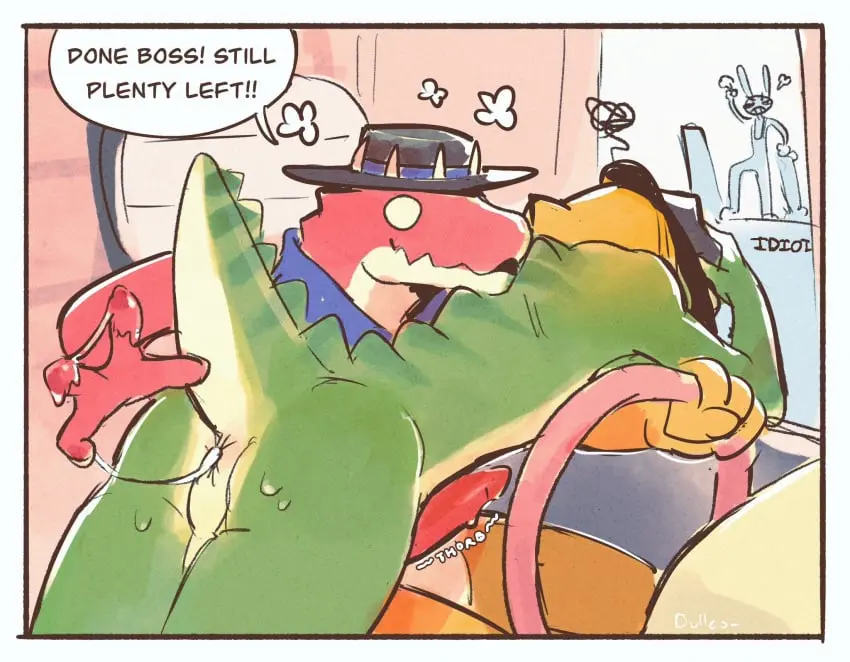 Image hi_res,male,penis,tail,ass,duo,erection,humanoid,anal,male/male,male_only,anthro,anus,sitting,comic,bodily_fluids,genitals,mammal,dialogue,yellow_body,fingering,anal_juice,reptile,scalie,pink_body,anal_fingering,crocodilian,food,cum_trail,jax_(the_amazing_digital_circus),the_amazing_digital_circus,food_creature,candy,dessert,glitch_productions,gummigoo_(the_amazing_digital_circus),gummy_(food),living_candy,steering_wheel,gummy_creature,chad_(the_amazing_digital_circus),dullco
