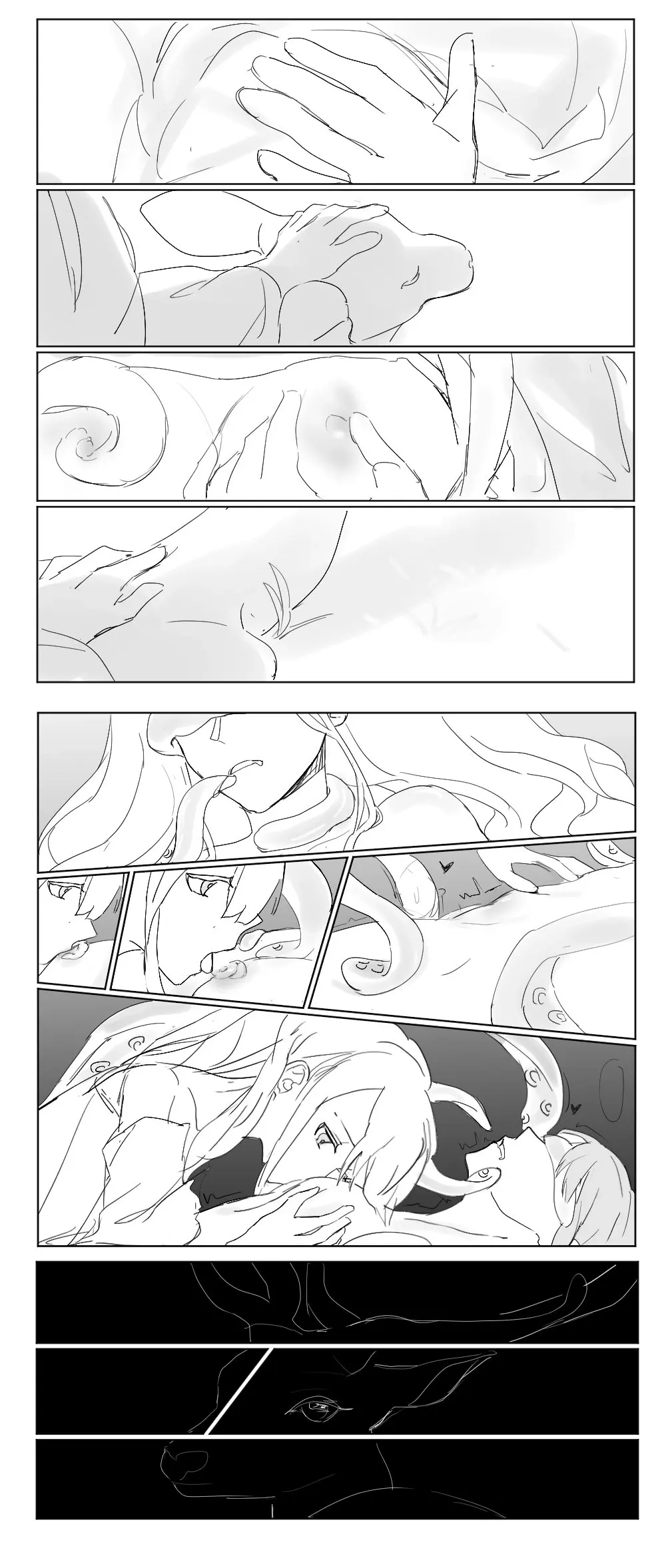 Image breasts,female,highres,long_hair,nipples,2girls,licking,multiple_girls,small_breasts,parted_lips,trembling,monochrome,tentacle,grabbing,grabbing_another's_breast,yuri,heart,nipple_stimulation,deer,commentary,greyscale,bang_dream!,licking_nipple,bang_dream!_it's_mygo!!!!!,togawa_sakiko,wakaba_mutsumi,covering_another's_eyes,sigangsan