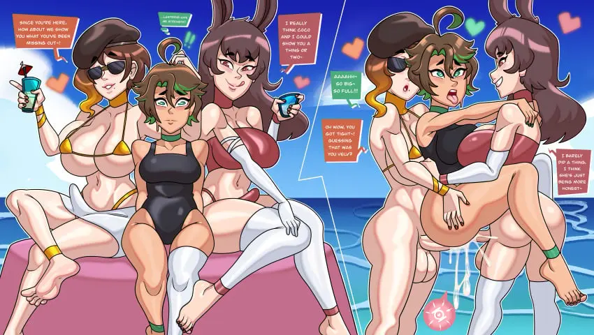 Image big_breasts,breasts,clothed,clothing,female,light-skinned_female,light_skin,standing,cum,penis,pussy,thighhighs,threesome,bikini,ass,big_ass,big_penis,sex,erection,futa_on_female,futanari,intersex,light-skinned_futa,anal,cum_in_ass,balls,cum_in_pussy,cum_inside,2d,text,swimsuit,impregnation,vaginal_penetration,vaginal_sex,absurd_res,ovum,sperm_meets_ovum,ejaculation,bunny_ears,smooth_balls,smooth_penis,erection_under_clothes,orgasm,dialogue,bikini_top,bottomless,dc,dc_comics,english_text,partially_clothed,2024,bikini_bottom,creampie,sperm_cell,2futas,sunglasses,tinted_eyewear,double_penetration,crossover,rwby,superheroine,mostly_nude,tenting,sperm,faunus,emblem,ovum_with_emblem,vaginal_creampie,source_smaller,green_lantern,dcuaom,velvet_scarlatina,jessica_cruz,coco_adel,owl_pie,justice_league_x_rwby:_super_heroes_and_huntsmen,impregnated_by_futa
