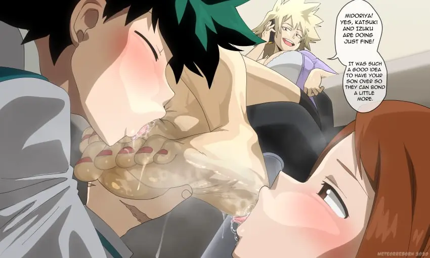 Image blush,brown_eyes,clothed,female,1boy,2girls,male,feet,text,blonde_hair,foot_fetish,my_hero_academia,ochako_uraraka,sitting,brown_hair,closed_eyes,saliva,green_hair,boku_no_hero_academia,izuku_midoriya,soles,mother,english_text,toenail_polish,saliva_drip,toes,phone,foot_focus,older_female_and_younger_male,red_nails,foot_lick,foot_worship,uraraka_ochako,phone_call,spiky_hair,mitsuki_bakugou,older_female_and_younger_female,smelly_feet,toe_sucking,sucking_toes,talking_on_phone,midoriya_izuku,holding_feet,multiple_sources,meteorreb0rn,bakugou_mitsuki,heel_suck