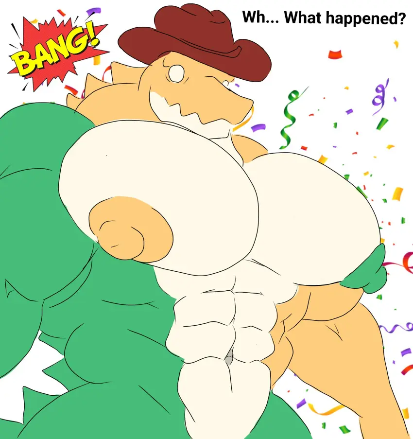 Image nipples,solo,1boy,male,navel,furry,hat,headwear,muscular,muscular_male,male_only,yaoi,digital_drawing_(artwork),digital_media_(artwork),headgear,solo_focus,anthro,bara,muscular_anthro,2024,reptile,furry_only,male_focus,solo_male,anthro_focus,anthro_only,reptile_humanoid,spikes,furry_male,muscles,moobs,muscular_arms,spikes_(anatomy),solo_anthro,male_anthro,muscular_chest,anthro_solo,the_amazing_digital_circus,glitch_productions,gummigoo_(the_amazing_digital_circus),gummy_(food),living_candy,living_food,solo_in_panel,gummy_creature,oleanderin,spikes_on_back