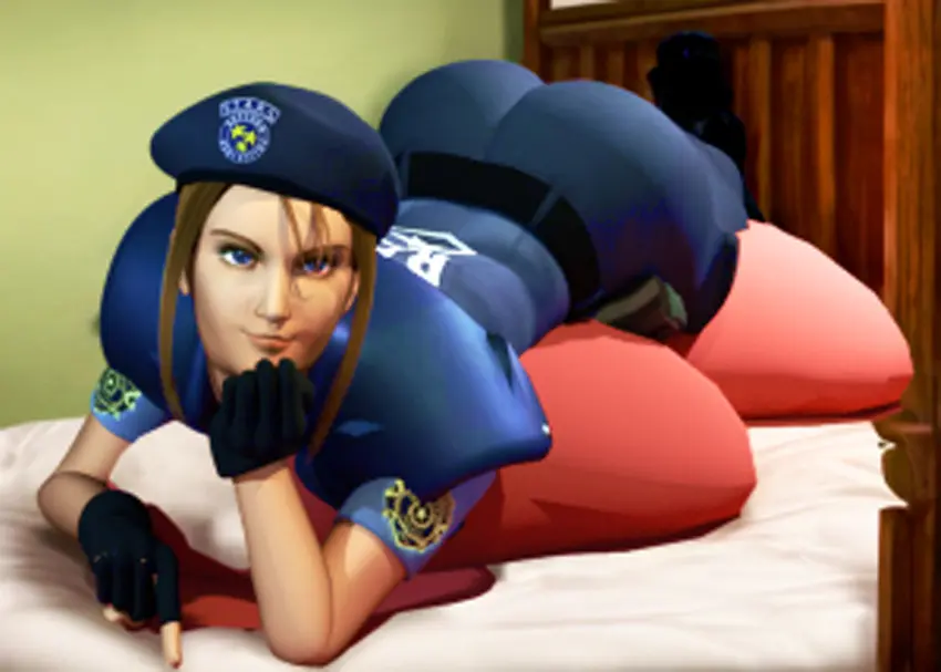 Image female,solo,solo_female,3d,footwear,fully_clothed,resident_evil,resident_evil_2,full_color,no_penetration,jill_valentine,jill_valentine_(sasha_zotova),resident_evil_3,no_sex,jill_valentine_(julia_voth)