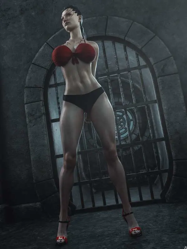 Image big_breasts,breasts,female,ass,big_ass,lingerie,tagme,demon,pinup,3d,demon_girl,heels,abs,plague_of_humanity_(artist),mortal_kombat,pinup_pose,mortal_kombat_1_(2023),netherrealm_studios,pinup_girls,ashrah