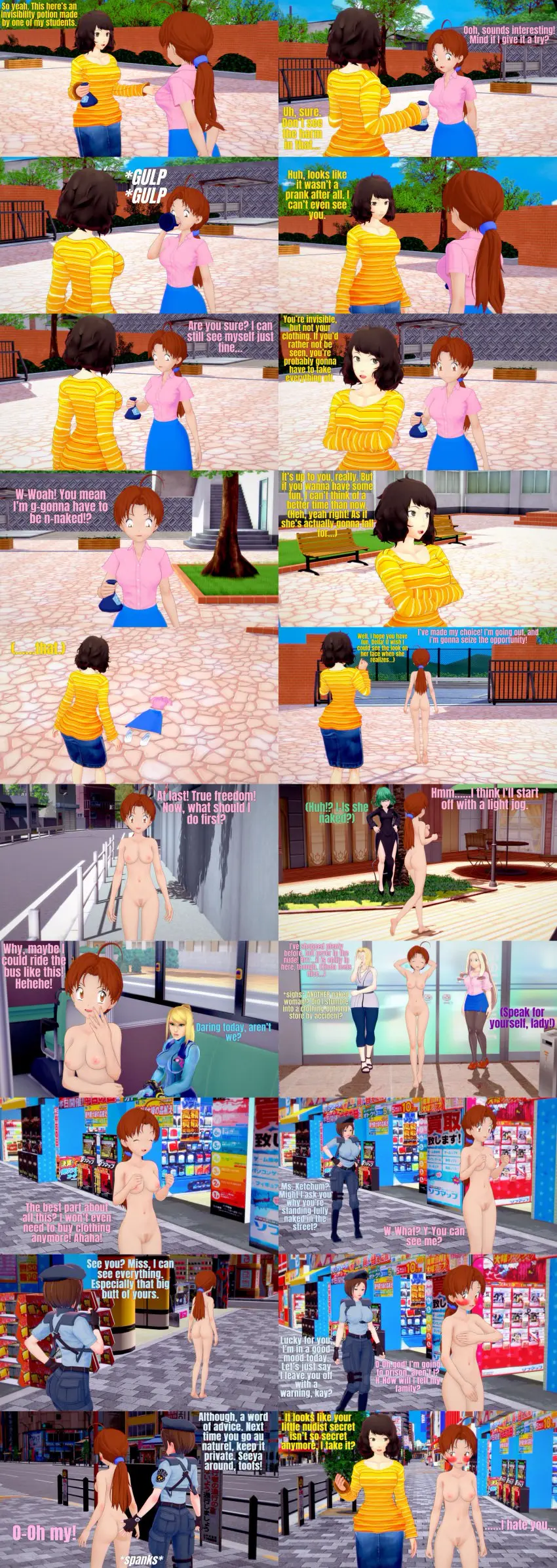 Image breasts,female,female_only,human,long_hair,long_sleeves,nipples,pants,standing,black_hair,multiple_girls,navel,nude,pokemon,pussy,short_hair,red_hair,ass,uncensored,barefoot,ponytail,nude_female,text,blonde_hair,completely_nude,my_hero_academia,sitting,dress,pale_skin,brown_hair,purple_hair,completely_nude_female,3d,green_hair,public,skirt,clothed_female_nude_female,sleeveless,koikatsu,english_text,naruto,naruto_shippuden,bodysuit,tsunade,persona,tank_top,undressing,boots,delia_ketchum_(pokemon),shoes,sandals,crossover,persona_5,one-punch_man,tatsumaki,metroid,samus_aran,resident_evil,6+girls,store,jill_valentine,embarrassed_nude_female,7girls,enf,sadayo_kawakami,mount_lady,bus,retropunch,shopping,prank