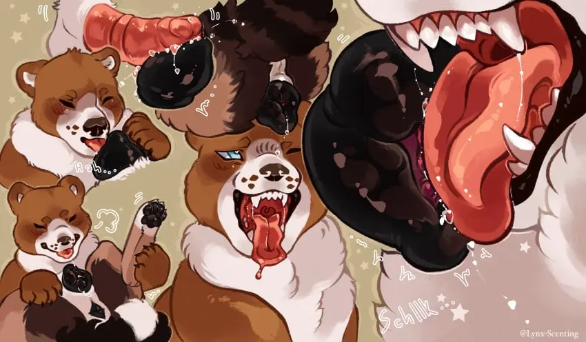 Image female,hi_res,open_mouth,licking,male,oral,penis,pussy,tongue,sex,duo,humanoid_penis,teeth,anthro,vaginal_penetration,wet,genital_fluids,bodily_fluids,canid,canine,canis,genitals,mammal,wolf,fangs,sound_effects,cunnilingus,leaking,female/female,pussy_juice_drip,bear,dripping,humanoid_genitalia,breath,penile,animal_genitalia,canine_genitalia,feral,moan,rubbing,animal_pussy,anatomically_correct,anatomically_correct_genitalia,anatomically_correct_pussy,zoophilia,frottage,shaking,vaginal_fluids,panting,anthro_on_feral,medial_ring,canine_pussy,pussy_juice_leaking,pussy_juice_string,mouth_shot,lynx_scenting,mishka_(fishymishy),anatomically_accurate,anatomically_correct_feral,juniper_(fishymishy)