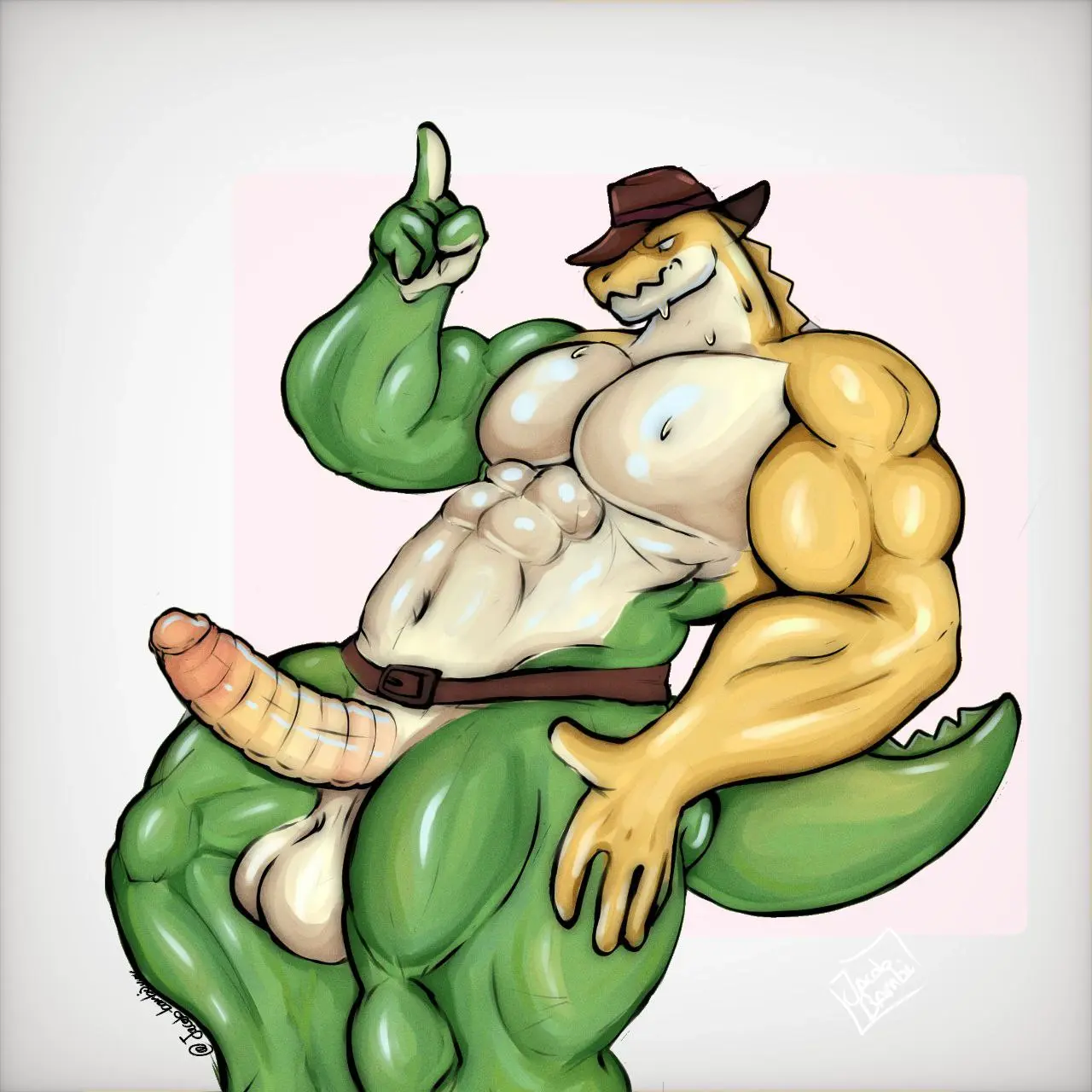 Image solo,1boy,male,nude,penis,hat,erection,humanoid_penis,headwear,muscular,muscular_male,male_only,accessory,digital_drawing_(artwork),digital_media_(artwork),headgear,solo_focus,balls,anthro,nude_male,completely_nude,testicles,completely_nude_male,muscular_anthro,pecs,belt,foreskin,uncircumcised,erect_penis,retracted_foreskin,2024,reptile,male_focus,solo_male,abs,humanoid_genitalia,big_muscles,glans,reptile_humanoid,pectorals,muscles,penis_focus,solo_anthro,male_anthro,penis_out,the_amazing_digital_circus,foreskin_folds,candy,gummigoo_(the_amazing_digital_circus),gummy_(food),living_candy,living_food,solo_in_panel,accessories,gummy_creature,jacobelbambiuwu