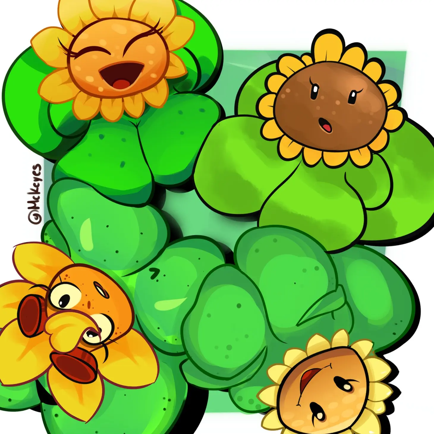 Image big_breasts,breasts,female,female_only,looking_at_viewer,multiple_girls,tits,ass,big_ass,happy,huge_breasts,tagme,green_skin,monster_girl,cute,flower,plant,4girls,tits_out,sunflower,plant_girl,plant_humanoid,plantie,plants_vs_zombies,plants_vs_zombies_2:_it's_about_time,adorable,flowers,squished_breasts,plants_vs_zombies:_heroes,solar_flare_(pvz),sunflower_(pvz),mckeyes,flower_creature,anniversary,style_parody,flower_humanoid,plants_vs_zombies_3