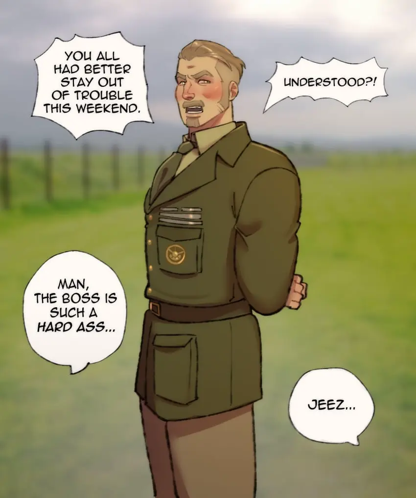 Image 1boy,male,male_only,text,original_character,english_text,military_uniform,original_characters,uniform,military,bridalbeast,part_1