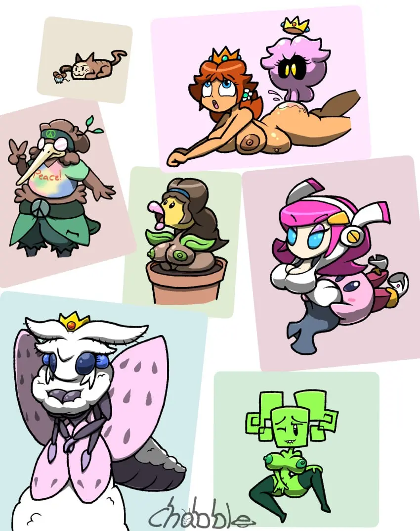 Image breasts,female,light-skinned_female,light_skin,nipples,white_background,blue_eyes,pokemon,blue_background,female_focus,1futa,futanari,humanoid,intersex,areolae,pink_hair,on_stomach,ambiguous_gender,mario_(series),princess_daisy,self_upload,cumflation,cumflated_belly,princess_peach,bird,green_background,purple_background,pink_background,moth,5girls,post_transformation,doodle,chabble,kirby_(series),paper_mario,kirby,susanna_patrya_haltmann,susie_(kirby),super_mario_bros._wonder,tan_background,mimi_(super_paper_mario),bellsprout,mother_(pokemon_bw),fuckplant,kirby_planet_robobot,suckplant,wubba